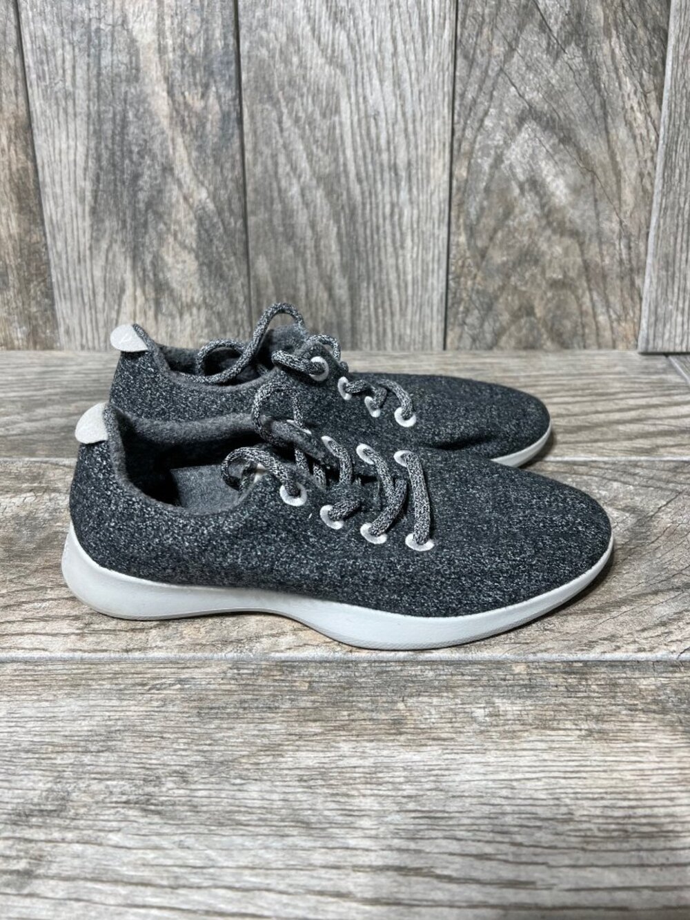 AllBirds Wool Runners Grey Marino Wool Sneaker Shoes Walking Comfort Women 8 - Picture 3 of 7